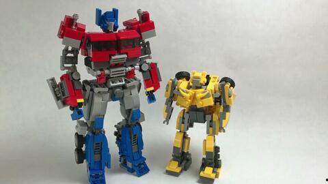 国产乐高擎天柱玩具视频