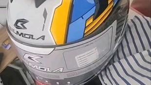 国产高达头盔视频素材